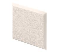 Prime-Line MP10867 - Protector de Pared, 5 x 5 cm, Cuadrados, Vinilo rígido, Marfil, Texturizado, Parte Trasera Adhesiva, se Puede Pintar, Paquete de 5