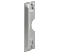 Prime-Line MP4585 Out Swinging Door Latch Protector, Gray Finish (Single Pack)
