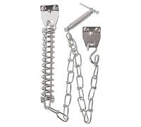 Prime-Line MP5026 - Cadena y Resorte para Puerta de tormenta, Acabado de Aluminio, Paquete de 1