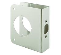 Prime-Line MP9454 x cerradura y puerta Reinforcer, 1-3/8 pulgadas x 2-3/8 pulgadas, acero inoxidable, paquete de 1