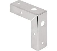 Prime-Line N 7193 Soporte de reparación de puerta plegable doble, montaje en esquina, puerta de 1-1/8 pulgadas (paquete de 2)