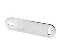 Prime-Line PH 17106 Llave de cierre de gas, acero (paquete individual)