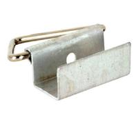 Prime-Line PL 7762 7/16 In. Screen Bottom Latch with Screws Mill Finish (4 Pack)