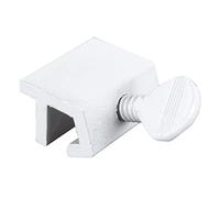 Prime-Line productos U 9823 deslizante ventana bloqueo de seguridad con economía, color blanco, (paquete de 4)