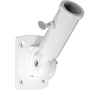 Prime-Line Products U 10256 bandera poste soporte, ajustable, blanco fundición