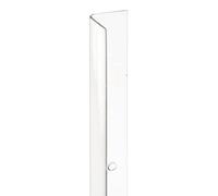 Prime-Line Products U 9129-4 Protector de Esquina, 3/4 Pulgadas x 48 Pulgadas, Vinilo, Transparente, Paquete de 4