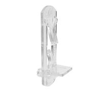 Prime-Line U 9398N - Clavijas autobloqueantes para estantes, 1/4 Pulgadas x 3/4 Pulgadas, Estante de plástico, 4 Unidades