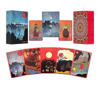 PRIME MUSE Korean Four Seasons Hwatu Oracle Tarot Tarjetas con guía Set