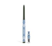 Prime Prometics PrimeEyes Glide Delineador de ojos para mujeres maduras, impermeable, de larga duración y a prueba de desorden, textura de crema de gel, afilador discreto y difuminador eficaz