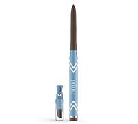 Prime Prometics PrimeEyes Glide Delineador de ojos para mujeres maduras, resistente al agua, larga duración y a prueba de desorden, textura de crema de gel, sacapuntas discreto y difuminador eficaz