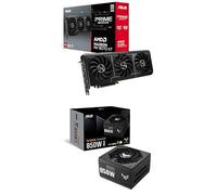 PRIME-RX9070XT-O16G + TUF-GAMING-850G