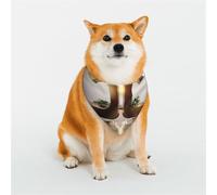 Prime Time - Bufanda triangular para mascotas, accesorio para mascotas, pañuelo lavable para mascotas, para niñas, niños, perros o gatos, talla S