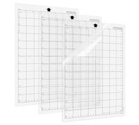 Prime Vinyl Alfombrilla de corte para Silhouette Portrait de repuesto, 3 unidades de 30,5 x 20,3 cm, cuadrícula autoadhesiva, juego de alfombrillas de corte