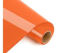 Prime Vinyl - Vinilo de transferencia de calor para camisetas, vinilo de transferencia térmica naranja para Silhouette Cameo, Cricut Maker, vinilo de prensa de calor para ropa, sombreros, pantalones,