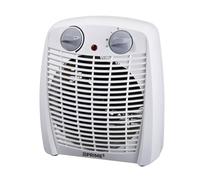 PRIME3 SFH11 Ventilador Pequeño Calefacción de 1000/2000 W Regulación con Mando Termostático