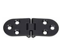PRIMEGA 4 piezas bisagra de solapa de aleación de zinc negro bisagra de solapa bisagra mesa redonda bisagra mesa de comedor bisagra accesorios de mesa plegable