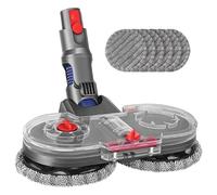 PRIMEGA - Accesorio de fregona eléctrica para aspiradora Dyson V12 Detect Slim con 6 almohadillas de fregona y depósito de agua extraíble