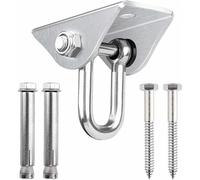 Primega Accesorios de columpio al aire libre Gancho giratorio de acero inoxidable placa fija hebilla de silla colgante estilo D tipo