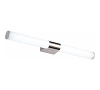 PRIMEGA - Aplique de pared tubular LED para baño de acero inoxidable a prueba de humedad 6110/40cm8w tubo redondo luz blanca positiva