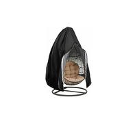 Primega - Columpio exterior para silla colgante, funda de protección, 115 x 190 cm, color negro