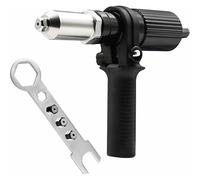 Primega - Pistola de remachadora eléctrica con núcleo tirando adaptador de pistola de remache adaptador de pistola de remache eléctrica