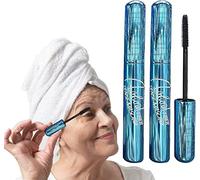 Primelash Mascara for Older Women,Elderly Waterproof Mascara,prime-lash mascara for seniors,Lengthening & Volumizing for Seniors with Sensitive Eyes Short Lashes (2pcs)