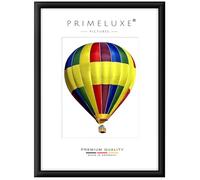 PrimeLuxe Marco de madera 20 x 25 cm (medida de la imagen) en negro mate | Color y tamaño seleccionables | Marco para póster | Rompecabezas | Collage de fotos | HECHO EN ALEMANIA