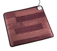 PrimeMatik - Alfombra térmica con calefacción para Suelo y pies de 55 x 49 cm 100W Color Roble