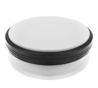 PrimeMatik - Base giratoria eléctrica de 15 cm. Plataforma Rotatoria de Color Blanco