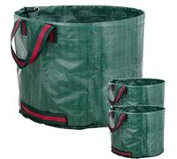 PrimeMatik - Bolsas de Limpieza para jardín 60L 40 x 30 cm 3 Unidades