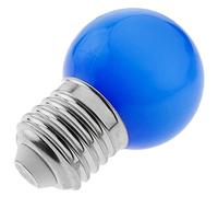PrimeMatik - Bombilla LED G45 E27 230VAC 1,5W luz azul