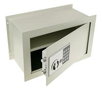 PrimeMatik - Caja Fuerte de Seguridad empotrada con código electrónico Digital 36x19x23cm Beige