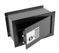 PrimeMatik - Caja Fuerte de Seguridad empotrada con código electrónico Digital 40x20x25cm Negra