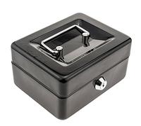 PrimeMatik - Caja Fuerte portátil para Dinero caudales Billetes y Monedas 150 x 117 x 80 mm