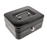 PrimeMatik - Caja Fuerte portátil para Dinero caudales Billetes y Monedas 198 x 158 x 88 mm