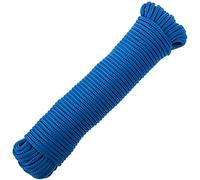 PrimeMatik - Cuerda Trenzada multifilamento PP 10 m x 3 mm Azul