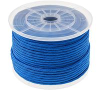 PrimeMatik - Cuerda Trenzada multifilamento PP 100 m x 6 mm Azul