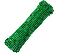 PrimeMatik - Cuerda Trenzada multifilamento PP 20 m x 6 mm Verde