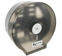 PrimeMatik - Dispensador de Papel higiénico. Portarrollos Industrial Negro para baño 268x123x273 mm