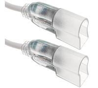 PrimeMatik - Empalme con Cable para LED Neón Flex LNF 4 Pin 26x14mm 20cm