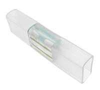 PrimeMatik - Empalme Conector Recto para LED Neón Flex LNF 2 Pin 16x8mm