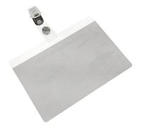 PrimeMatik - Funda para Tarjeta de identificación y Pinza Pack 6 udes