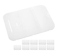 PrimeMatik - Funda Protectora Plegable Porta mascarillas Compatible con KN95 FFP2 10 Unidades