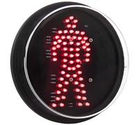 PrimeMatik - Luz LED para semáforo IP65 200mm de 220VAC peatón Rojo