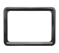 PrimeMatik - Marco para letreros y carteles A3 427x304mm negro para rotulación