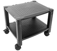 PrimeMatik - Mesa Auxiliar 2 Niveles para Impresora con Ruedas