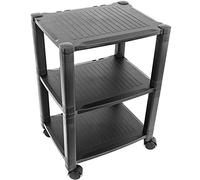 PrimeMatik - Mesa Auxiliar 3 Niveles para Impresora con Ruedas