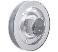 PrimeMatik - Polea metálica para Eje de persiana de 60 mm