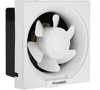PrimeMatik - Ventilador de Escape, Extractor de Aire 240x240 mm sin Tapa con Sistema antirretorno para baño Lavabo Cocina trastero Garaje