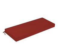 PRIMEPATIO Cojín para banco de jardín, Cojín de asiento de espuma cómodo, cojín de asiento impermeable, funda para columpio Hollywood con bandas, cojín acolchado grueso para muebles